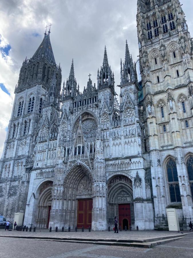 Ferienwohnung La Roseraie Rouen Exterior foto